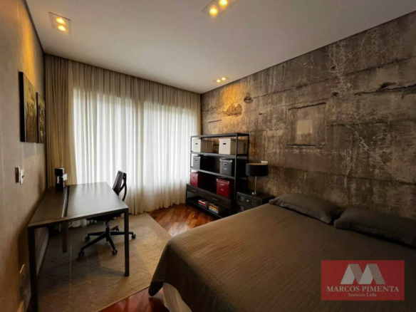 Apartamento mobiliado com 2 quartos, 185 m², à venda por R$ 1.950.000