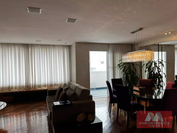 Apartamento mobiliado com 2 quartos, 185 m², à venda por R$ 1.950.000