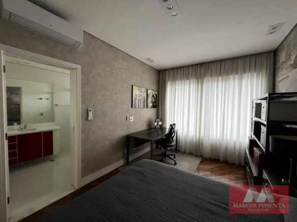 Apartamento mobiliado com 2 quartos, 185 m², à venda por R$ 1.950.000