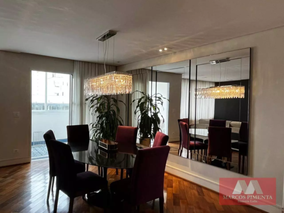 Apartamento mobiliado com 2 quartos, 185 m², à venda por R$ 1.950.000