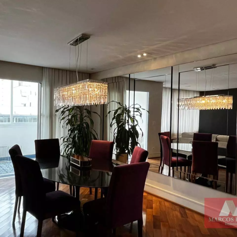 Apartamento mobiliado com 2 quartos, 185 m², à venda por R$ 1.950.000